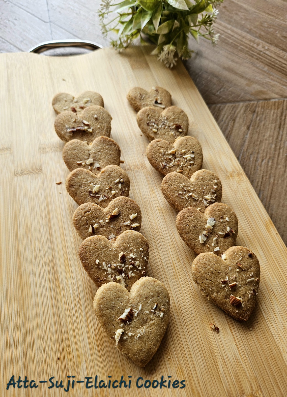 Atta-Suji-Elaichi Cookies