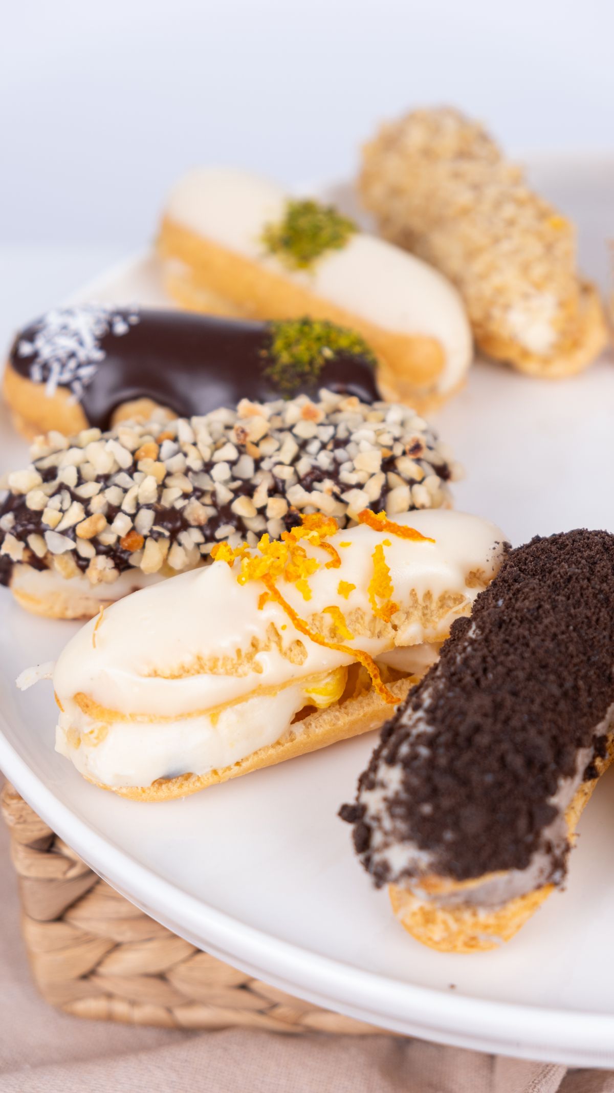 Choux Pastry Eclair Box