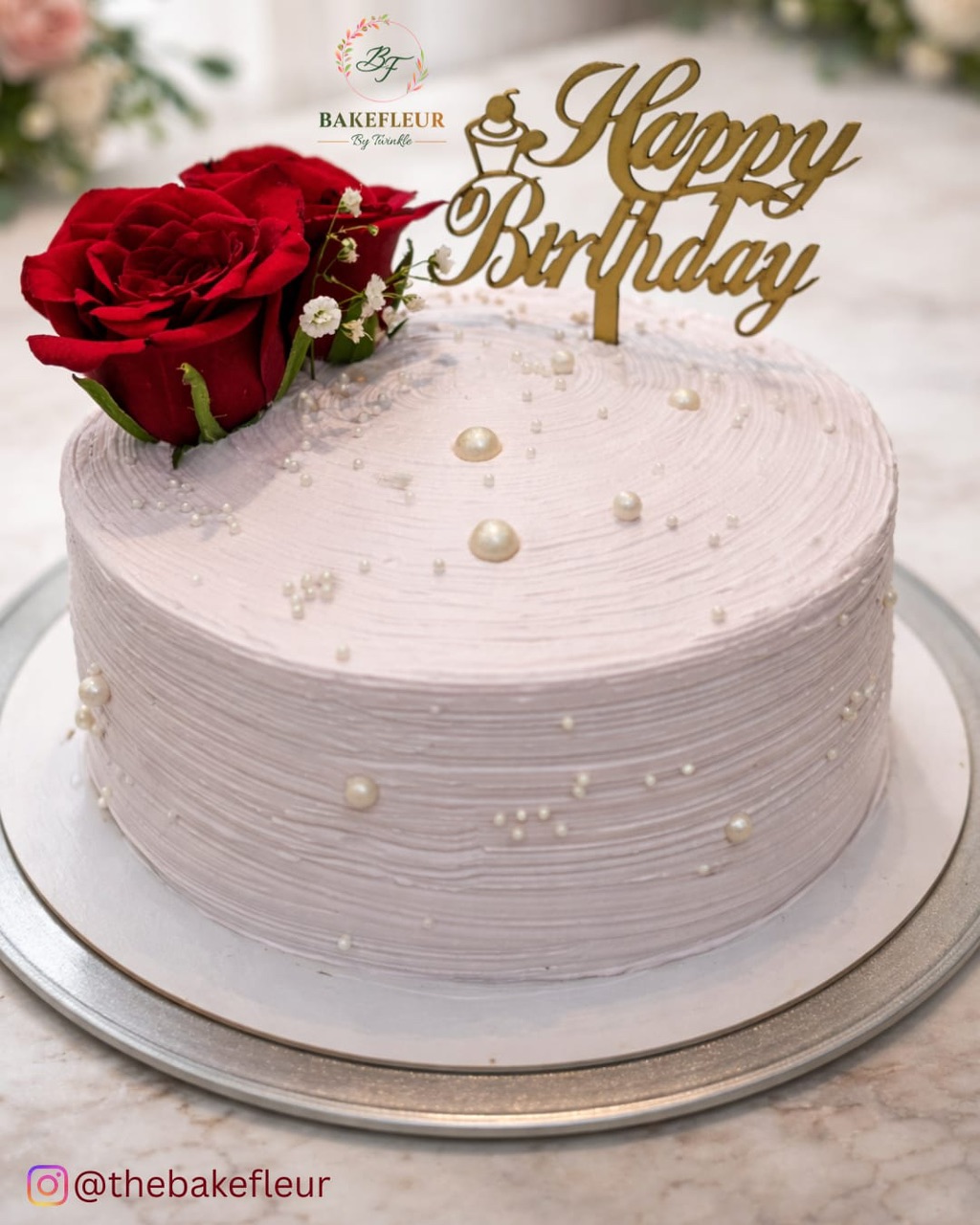 Signature Floral Buttercream Cake