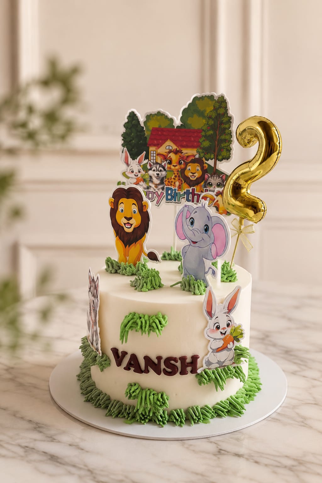 Signature Floral Buttercream Cake thumbnail 4